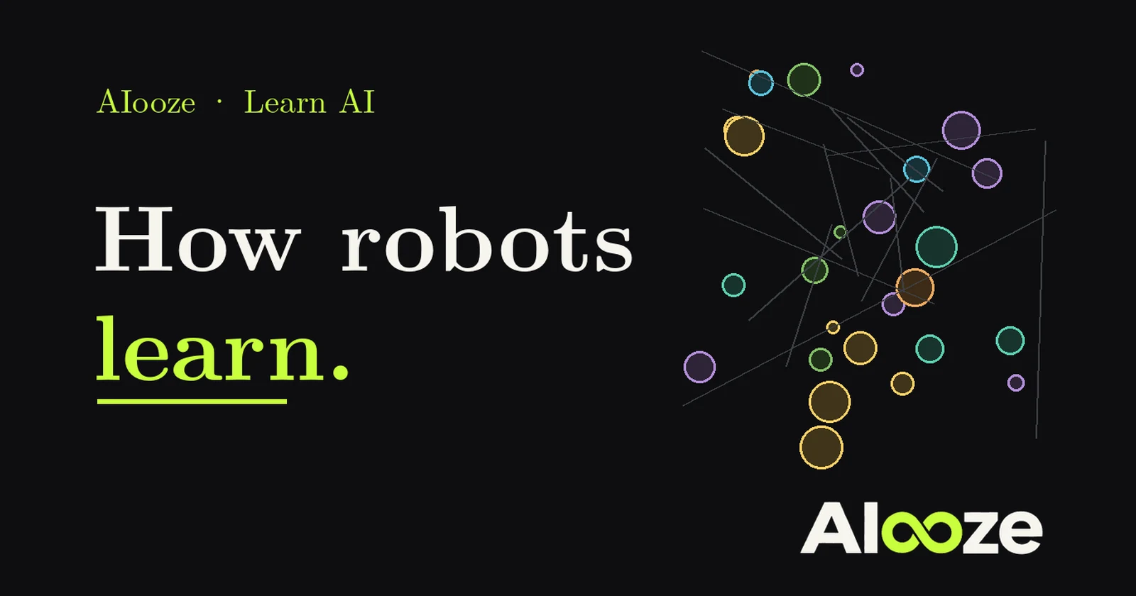 How Do Robots Learn? Teleoperation, Simulation and Vision-Language-Action Models (AIooze explainer illustration)